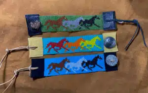 Trotting Horses Bracelets 3 1