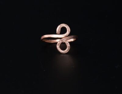 Hammered Copper Ring - Choose your size