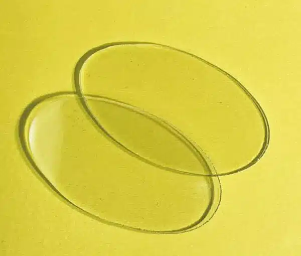 Custom Cut, Oval Glass, 7", 7 1/4", 71/2", 7 3/4" High Replacement