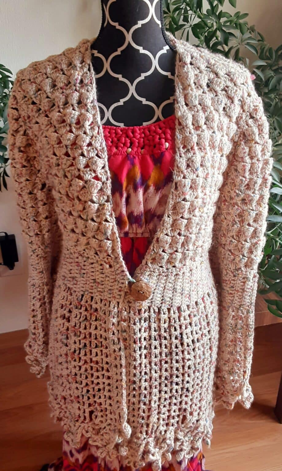 Women s Beautiful Crochet Lace Jacket My Community Made