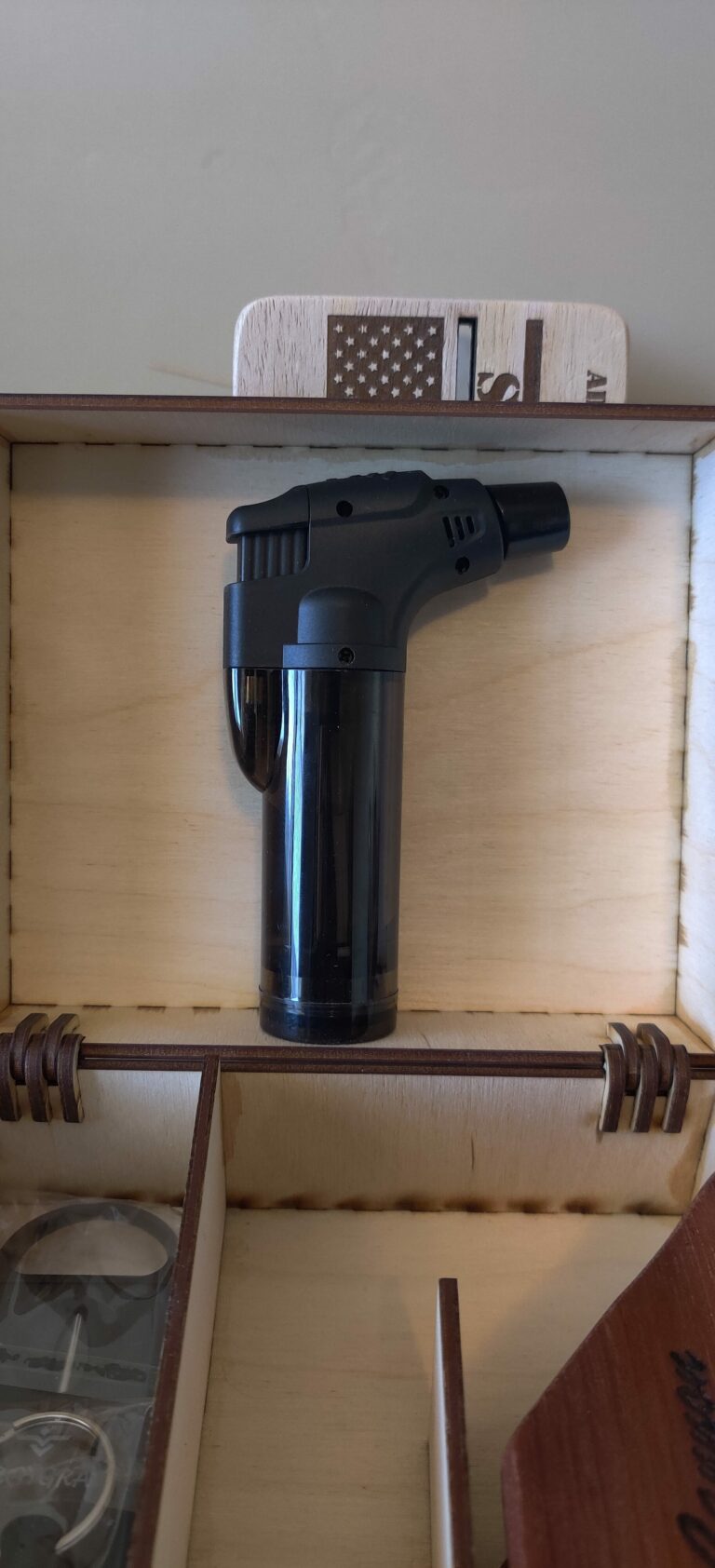 Cigar torch.