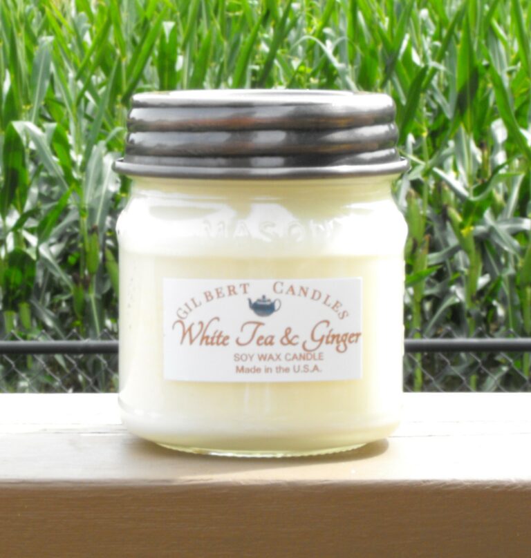 8 oz White Tea Ginger