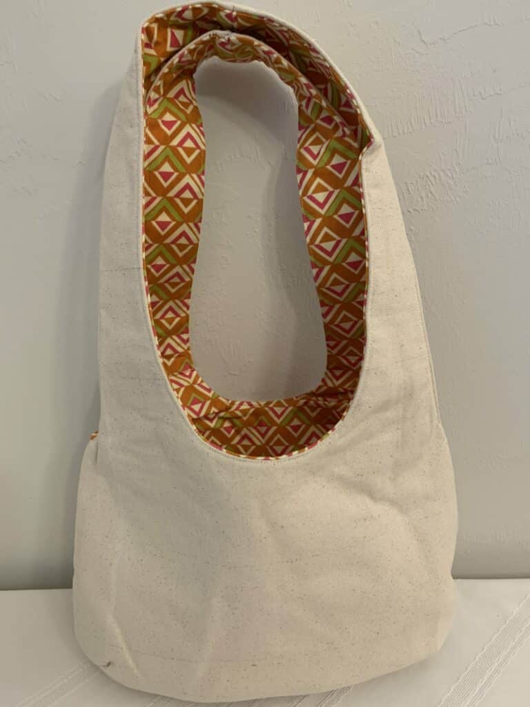Reversible Hobo Style Bag