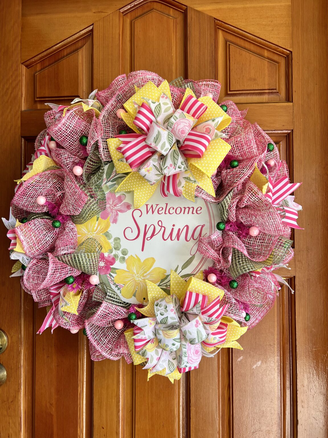Spring Wreath - Door Decor