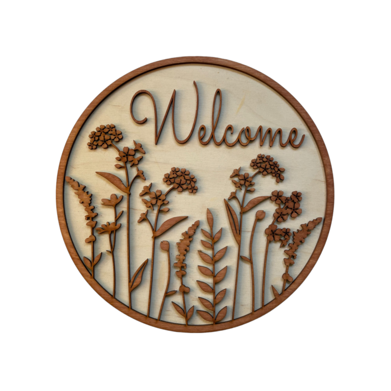 Wild Flower Name Sign image