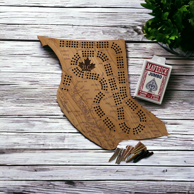 British Columbia Cribbage Board