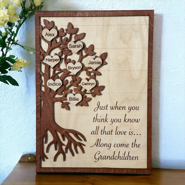 Image of family tree sign