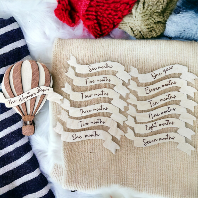 Baby Milestone Marker Photo Prop