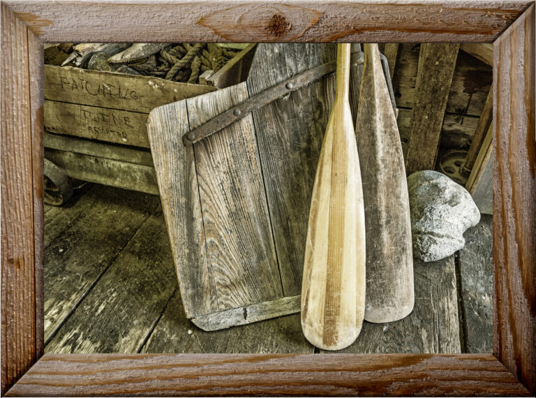 oars wood frame