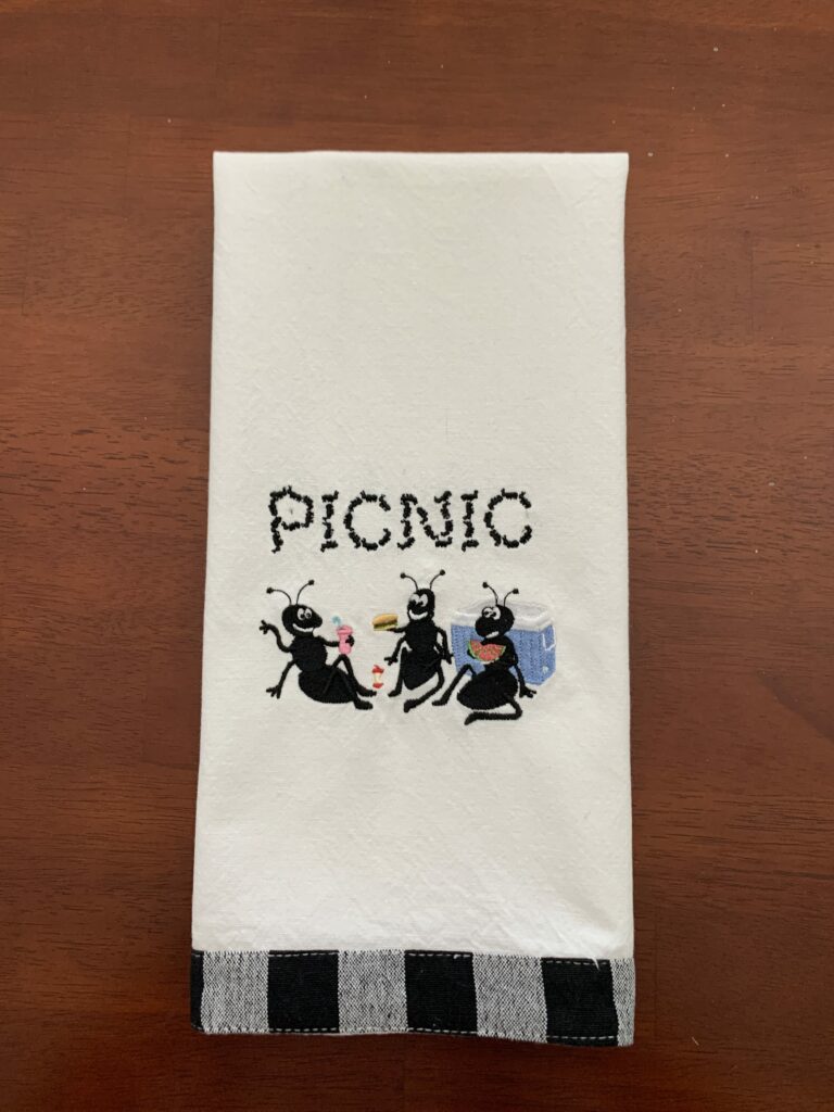 Ants having a picnic
