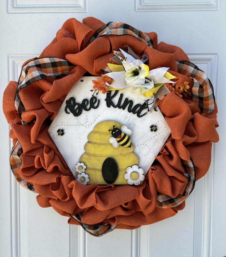 Bee Hive Wreath Form Ideas