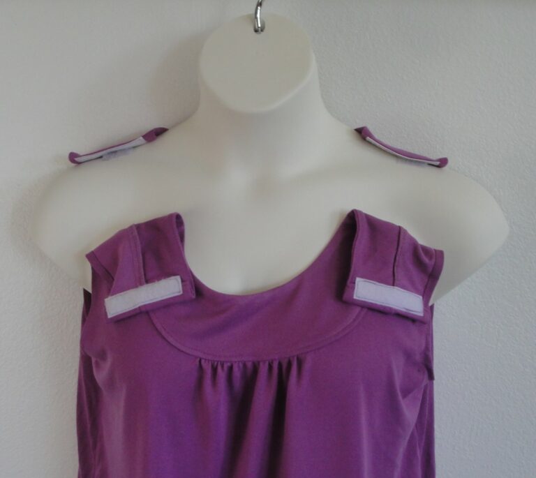 Violet velcro