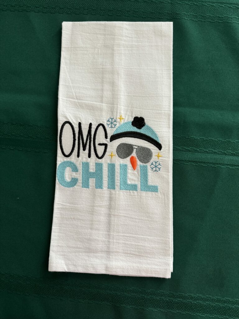 OMG Chill towel