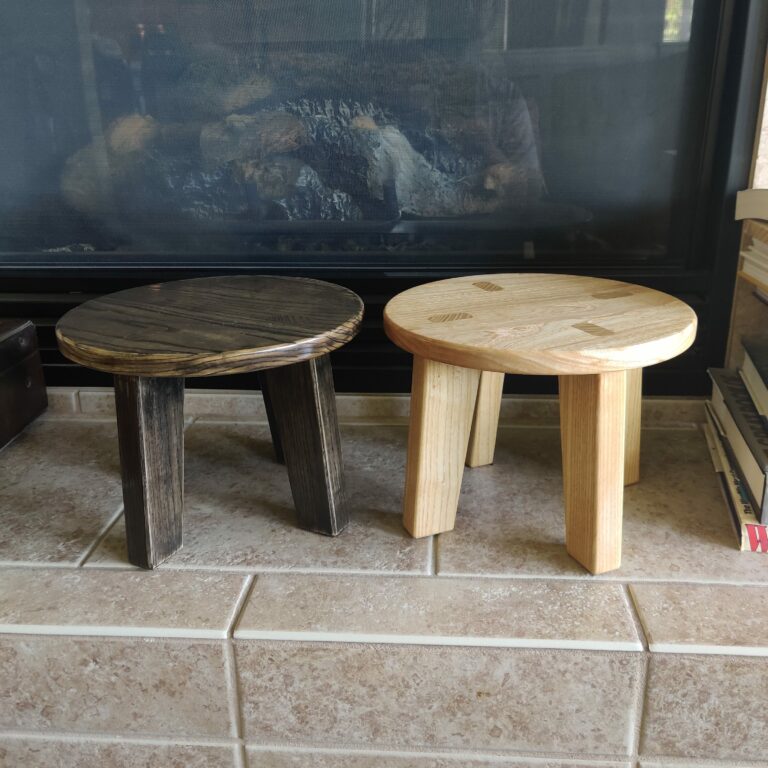 Ash step stools