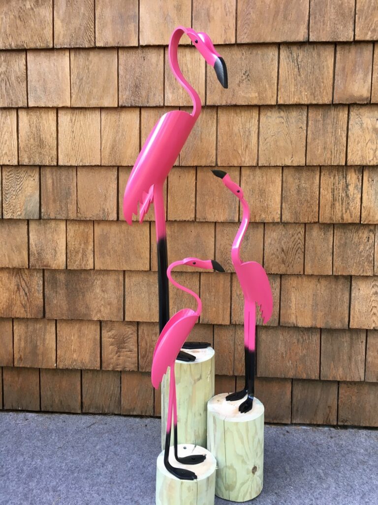 Mama 2B flamingos