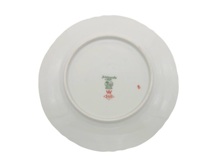 Plate Salad Porcelain Maple Leaf by HUTSCHENREUTHER 3a