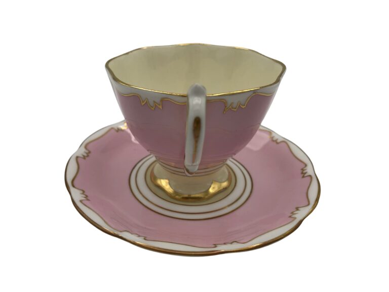 Teacup Cup Saucer Royal Albert Pink 51 Vintage La View Lane 2 1