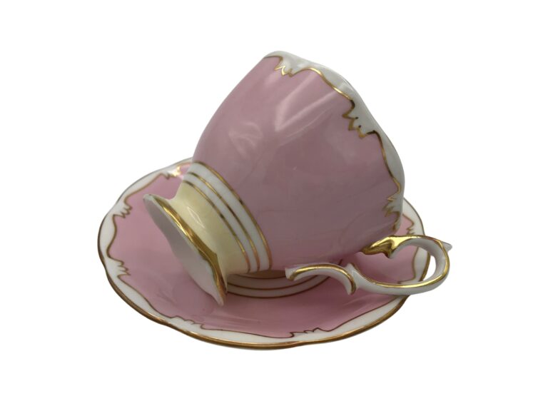 Teacup Cup Saucer Royal Albert Pink 51 Vintage La View Lane 5 1