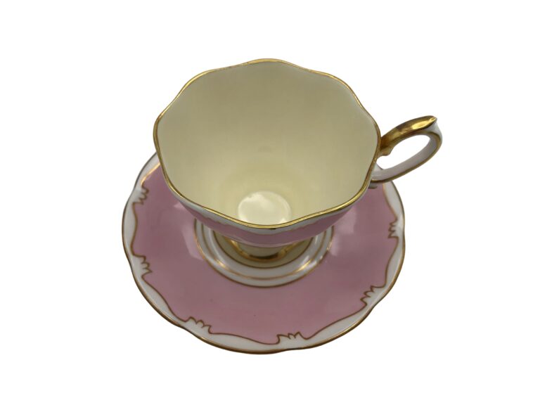 Teacup Cup Saucer Royal Albert Pink 51 Vintage La View Lane 6 1