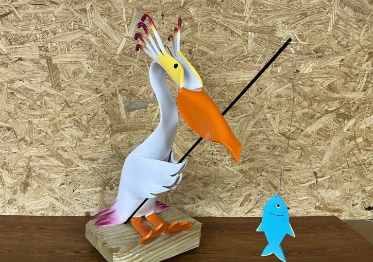 pelican fishing sitting 2 A