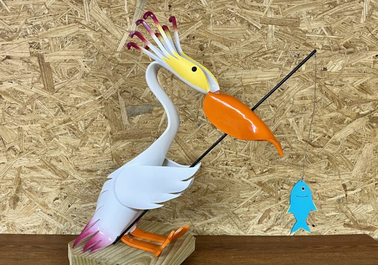 pelican fishing sitting 3 A