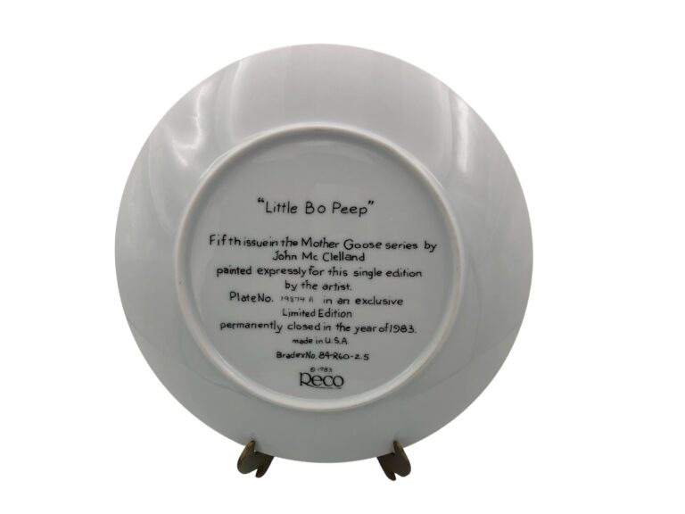 Display Plate Little Bo Peep 51 Vintage La Vie Lane 2