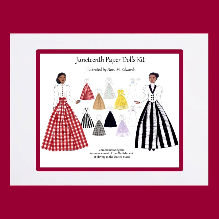 Juneteenth Paper Dolls and Clothes for Posting 12 17 2023 2