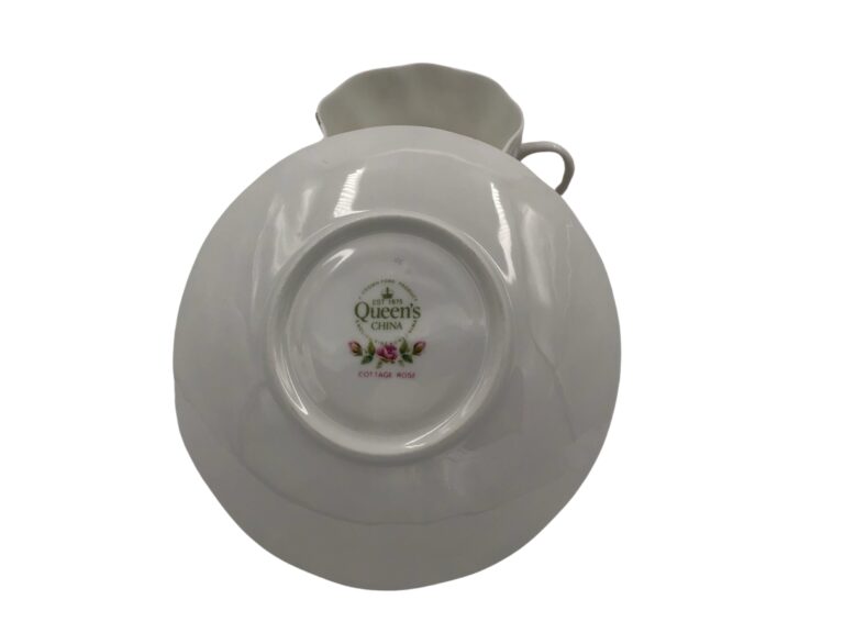Teacup Cup with Saucer Queens China 10