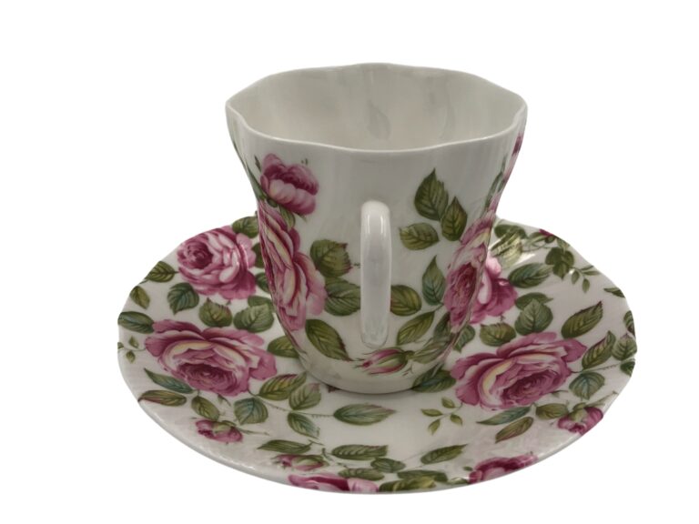 Teacup Cup with Saucer Queens China 2
