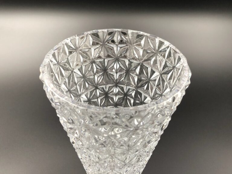Vase Crystal Trumpet Princess House 51 Vintage La Vie Lane 4