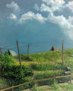 This is a summer print to beatify home decor