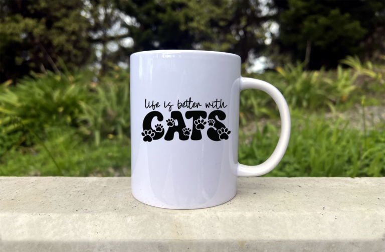 LIFE IS BETTER WITH CATS