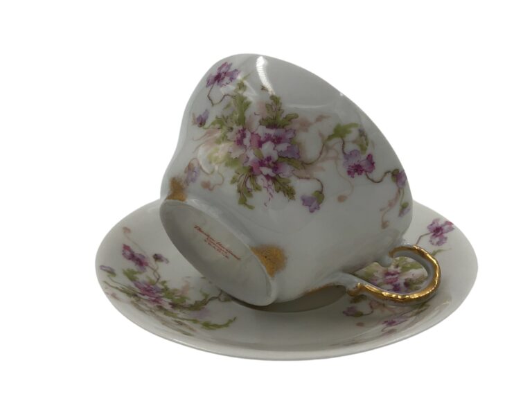 Teacup with Saucer Theodore Haviland Limoges 6