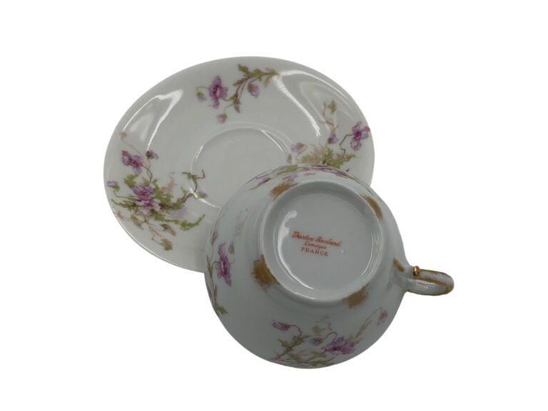 Teacup with Saucer Theodore Haviland Limoges 7