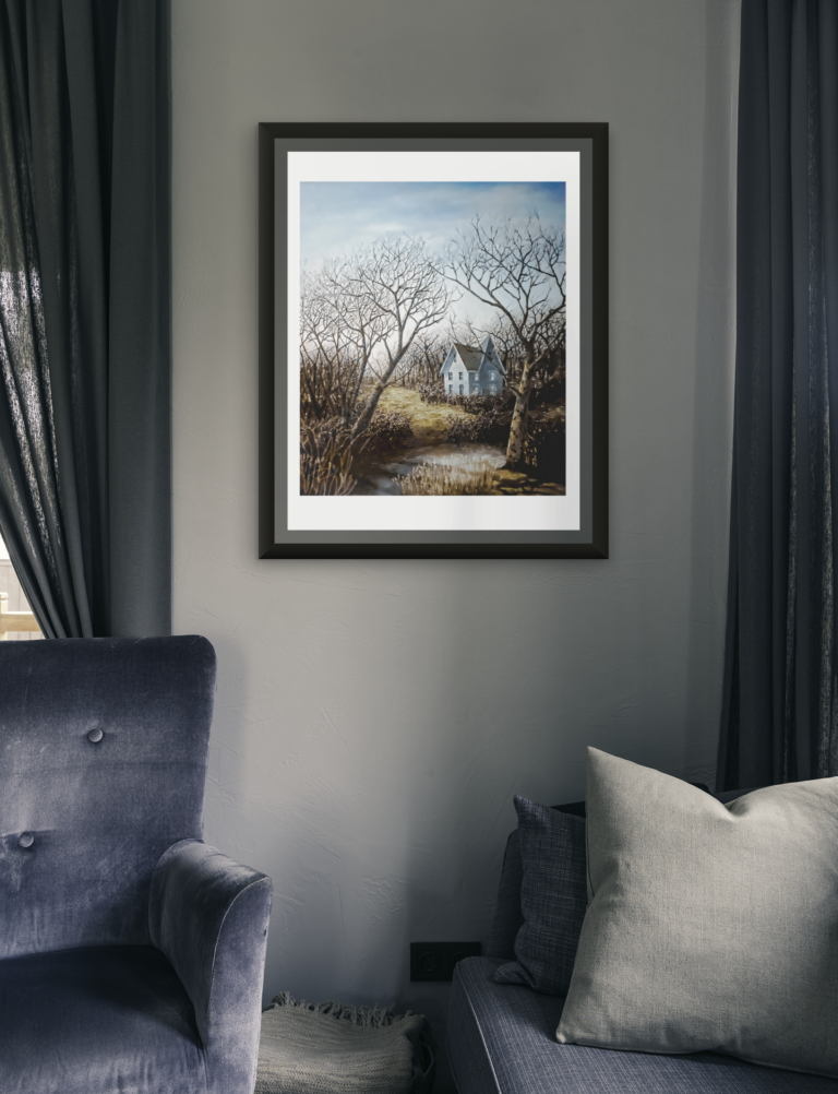 art print mockup featuring an elegant living room 3940 el1 10 1
