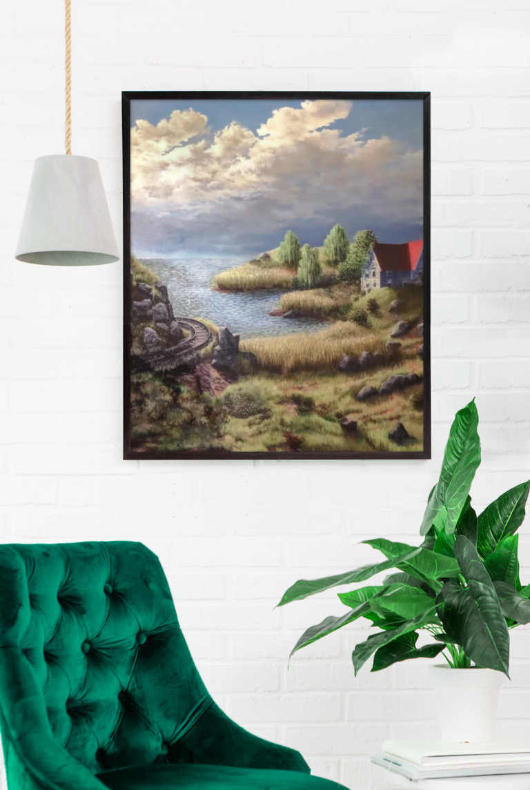 art print mockup featuring some chic decoration 36230 r el2 Tight Bend