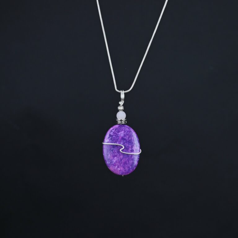 Reversible Sugilite Pendant side #2