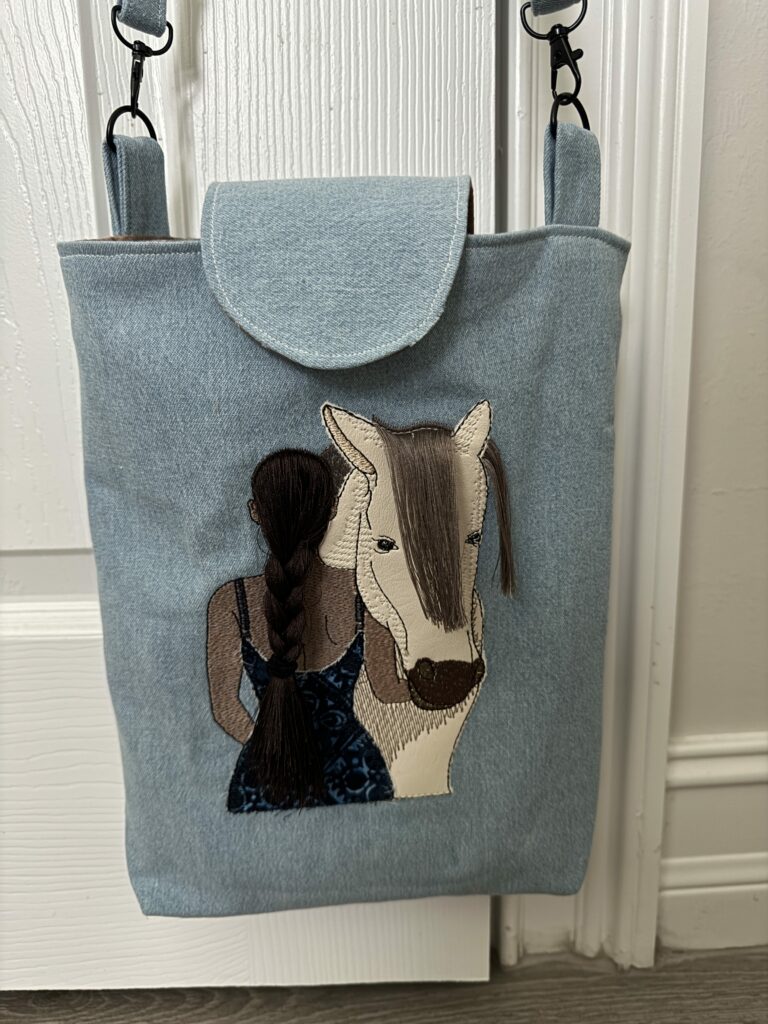 Girl and her Horse purse