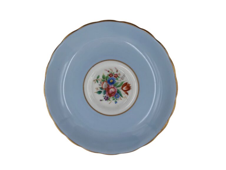 Teacup with Saucer Tuscan England 11