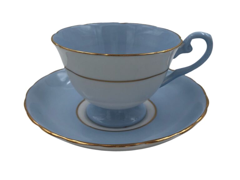 Teacup with Saucer Tuscan England 51 Vintage La Vie Lane 1a