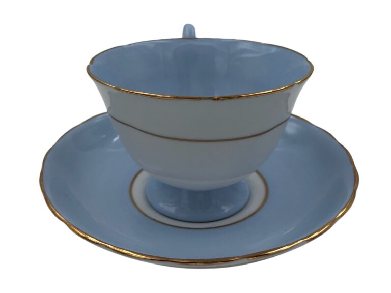 Teacup with Saucer Tuscan England 7