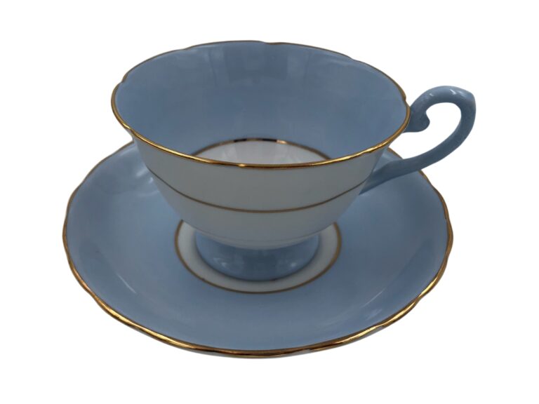 Teacup with Saucer Tuscan England 8