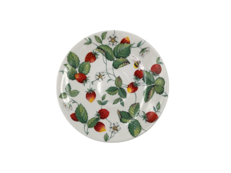 Breakfast Cup with Saucer Alpine Strawberry by Roy Kirkham 5