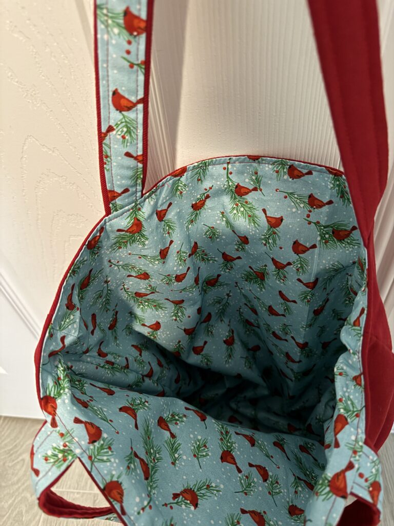 Cardinal Bag Interior