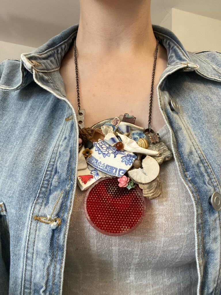 China Blue necklace