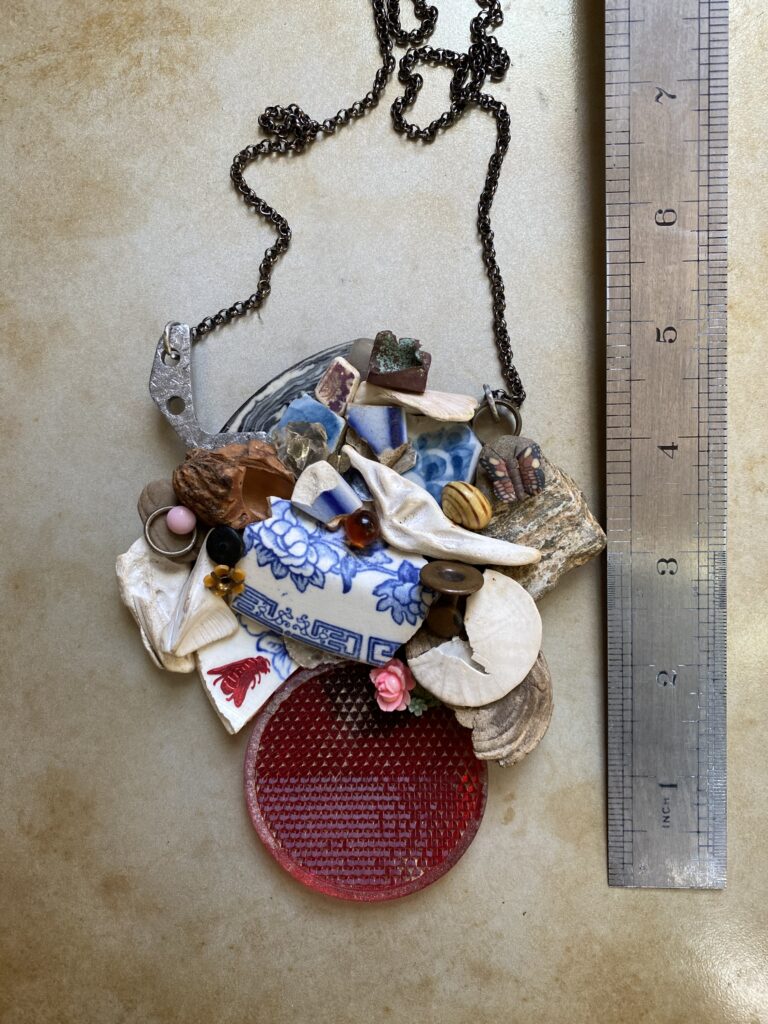 China Blue necklace