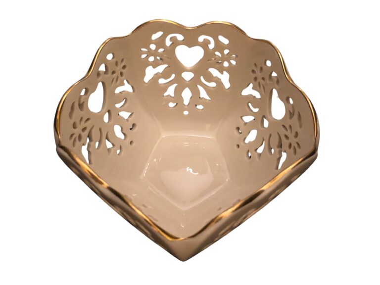 Bowl Hearts Flowers Lenox 2