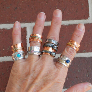 fidget spinner rings