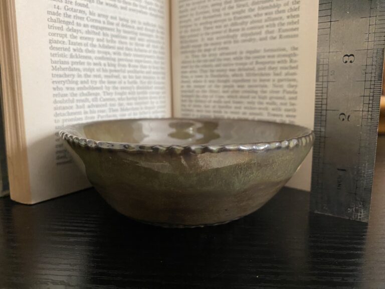 Chunky Chip Pottery Bowl