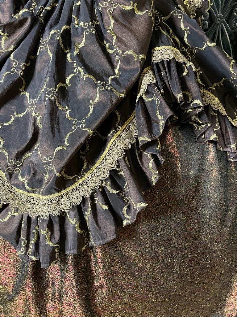 Skirt Ruffle Detail